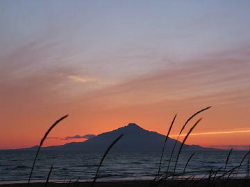 日本海の夕日（８月２３日）