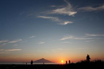 利尻島と７月１４日の空