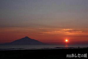 利尻島と６月２９日の空