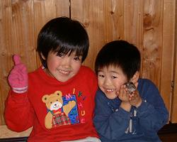 小学一年生と保育園年中さん