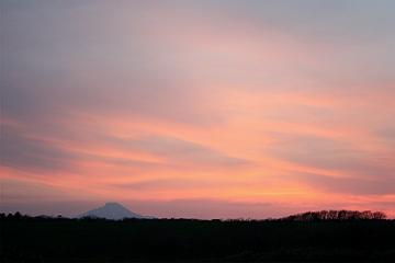 利尻島と５月１９日の空