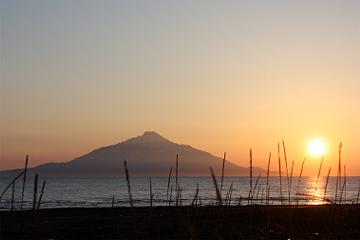 利尻島と５月２８日の空