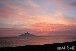 利尻島と７月２１日の空
